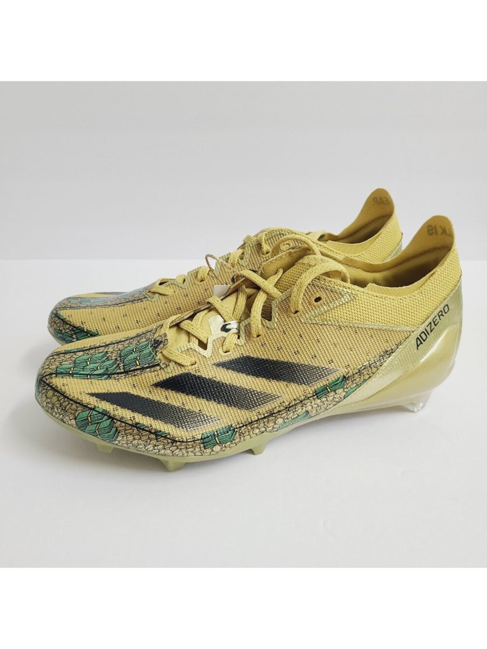 Adidas Adizero Electric Scrooge McDuck Football Cleats IE6557 Size 9.5 Gold #1